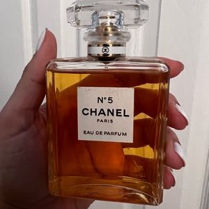 🎀 CHANEL Perfume Fragrance Bottle 3.5oz Number 5 95% FULL